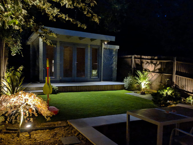 anti glare garden lighting in oxforfordshire